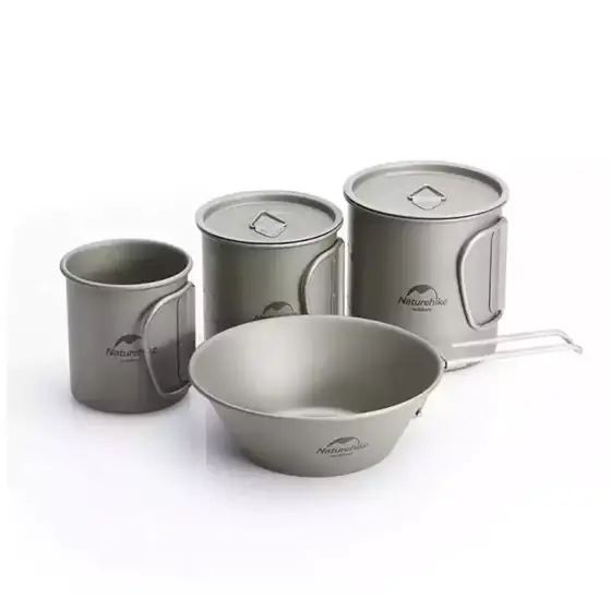 لیوان و کاسه تیتانیومی نیچرهایک مدل NH20CJ00520