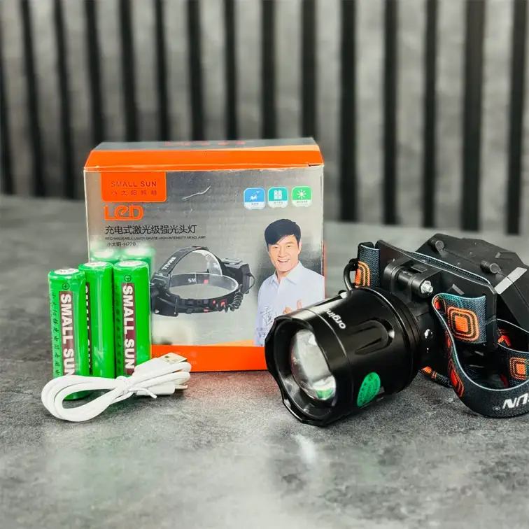 چراغ پیشانی سنسور دار اسمال سان مدل ZY-H220