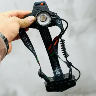 چراغ پیشانی زوم دار اسمال سان مدل ZY-T801