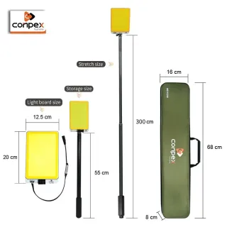 پروژکتور کمپینگ لنسری کانپکس CONPEX مدل FR-24 COB