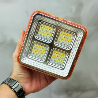 چراغ پروژکتور شارژی خورشیدی اسمال سان مدل ZY-D6