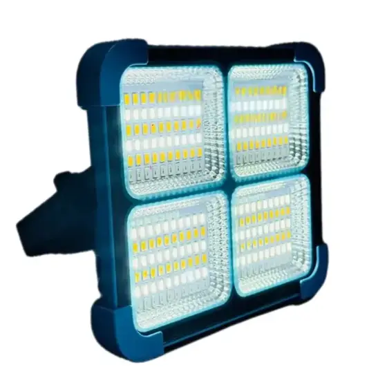 چراغ پروژکتور شارژی خورشیدی زینگارو مدل KM-730