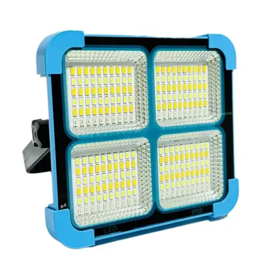 چراغ پروژکتور شارژی خورشیدی زینگارو مدل KM-730
