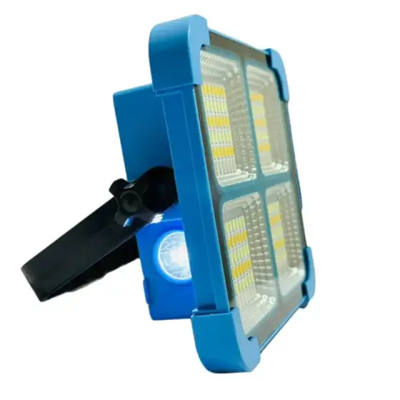 چراغ پروژکتور شارژی خورشیدی زینگارو مدل KM-730