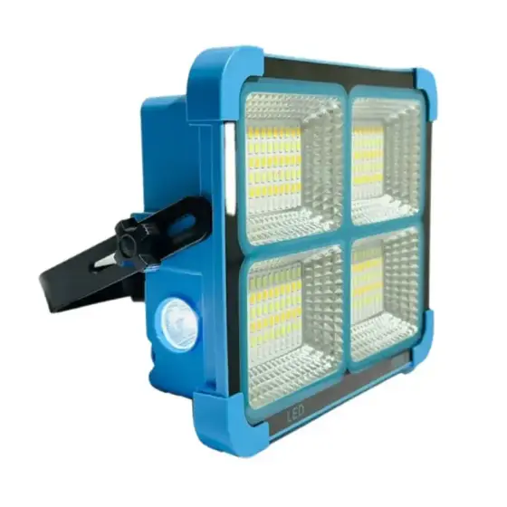 چراغ پروژکتور شارژی خورشیدی زینگارو مدل KM-731