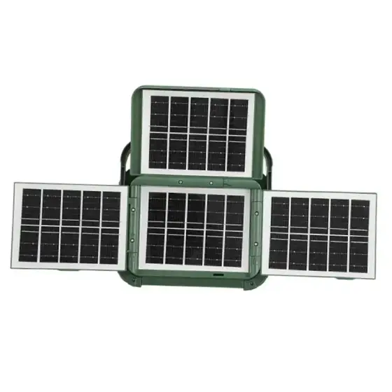 چراغ پروژکتور شارژی خورشیدی زینگارو مدل KK-428