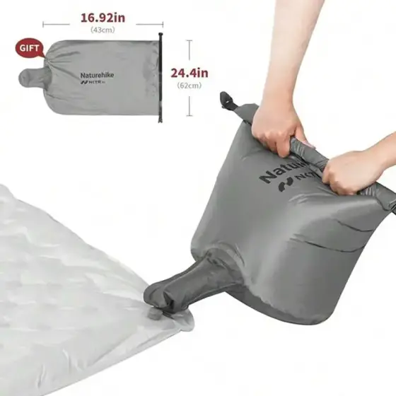 زیرانداز بادی کیسه خواب نیچرهایک‏ مدل CNK2450WS015‏