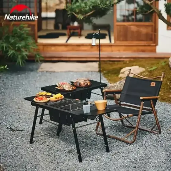 اجاق هیزمی میز دار نیچرهایک مدل CNK2350CF018