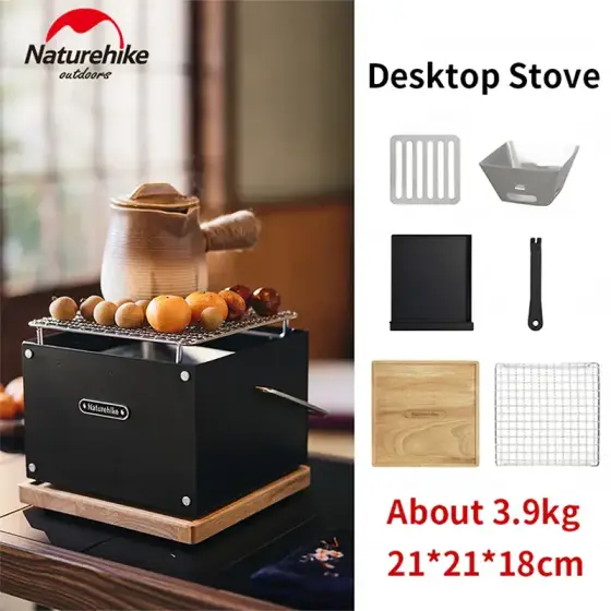 بخاری زغالی کمپینگ نیچرهایک مدل CNK2300CF010