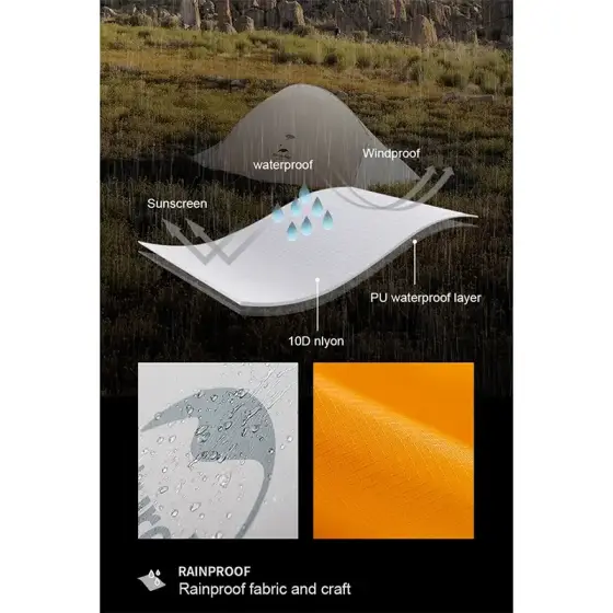 چادر یک نفره نیچرهایک CLOUD-UP ULTRALIGHT مدل NH19ZP017
