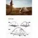 چادر یک نفره نیچرهایک CLOUD-UP ULTRALIGHT مدل NH19ZP017