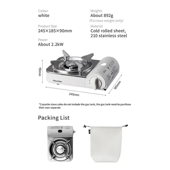 اجاق سفری نیچرهایک مدل CNK2350CF016