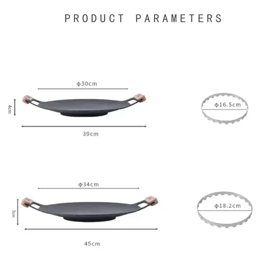 ماهیتابه بی آر اس BRS مدل BRS-P27B
